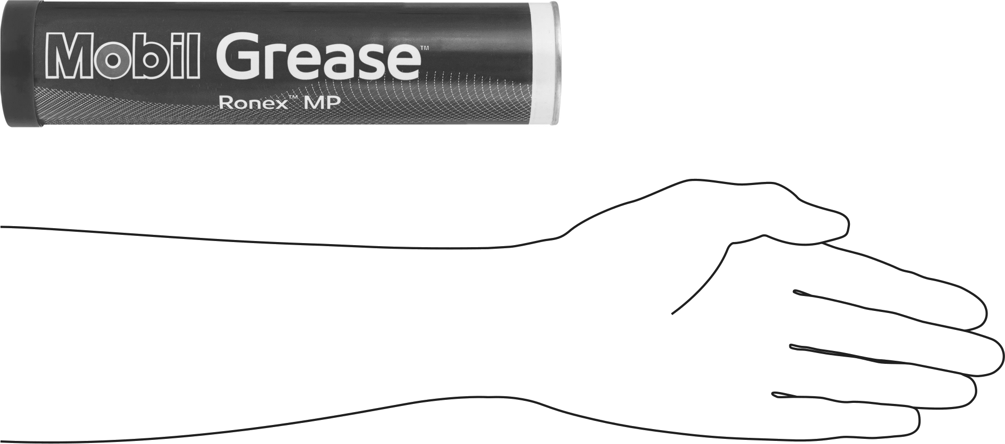 Lityum Kalınlaştırıcılı Mobil Gres, Ronex Mp, Neme Dayanıklı, 13.7 FL. oz. Kartuş