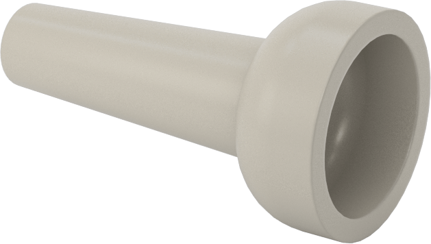 Nozul, Akış Püskürtme, 1/4" Boyutlu Snap-Loc Soğutma Suyu Hortumu için 1/16" Delik
