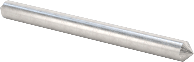 1/8" Çaplı Şaftlı Karbür Freze Ucu, Koni, Anma Numarası Sk-42, Tek Kesimli Diş — Konik, 1⁄8", 1⁄8"