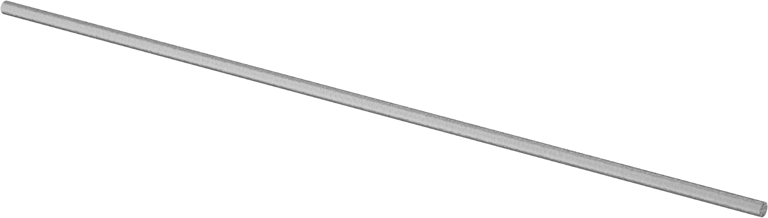 Ultra Yoğun Paslanma ve Aşınmaya Dayanıklı Tungsten Çubuk, 1/8" Çap, 8" Uzunluk