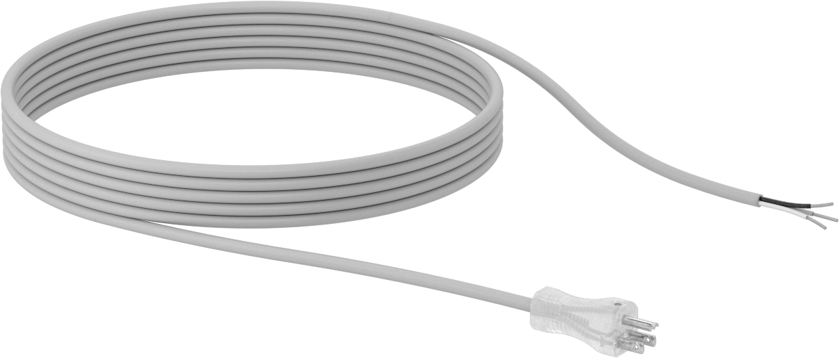 Sure-Grip Güç Kabloları, Sure-Grip, NEMA 5-15 Fiş, 8' Uzunluk