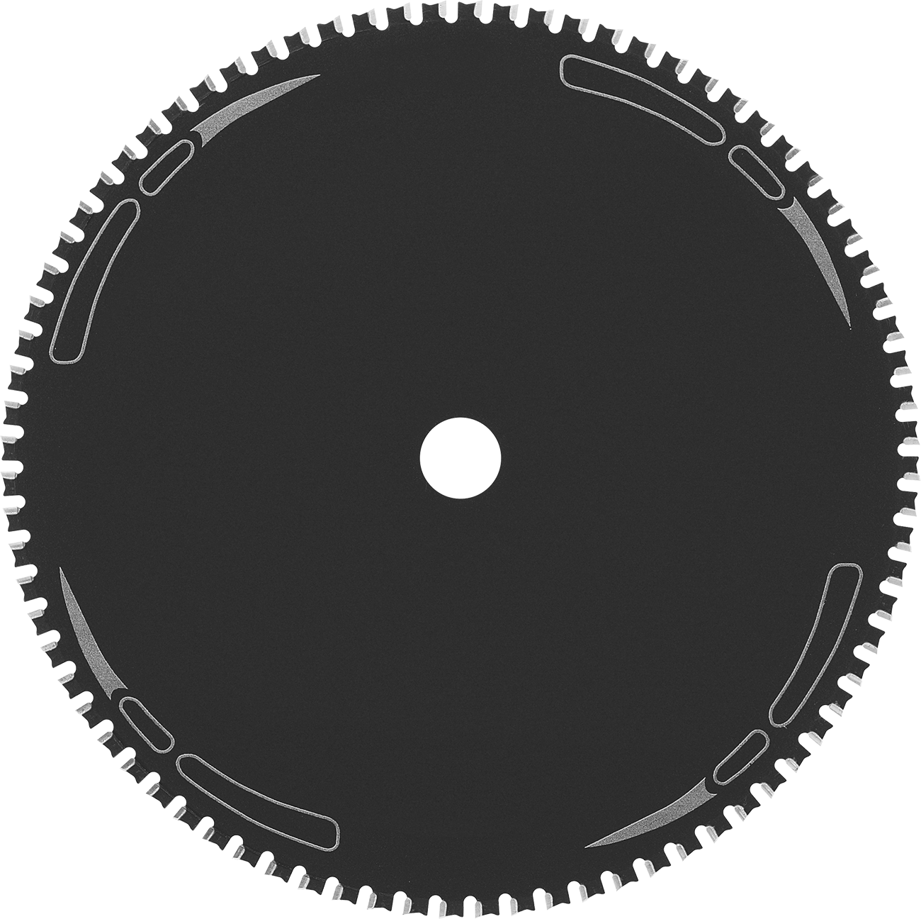 Çelik için Gönye ve Kesme Testere Bıçağı, 14" Çap, 80 Diş — 14", Çelik, 1"