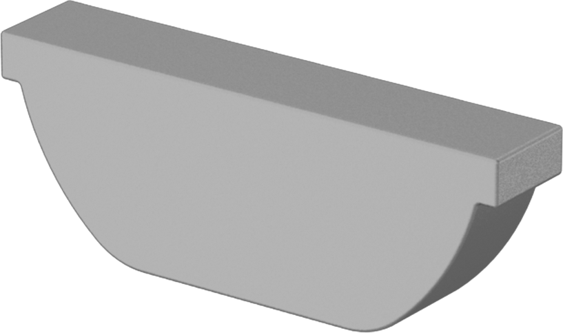 Yüksek Profilli Woodruff Kamaları, 1018-1045 Karbon Çelik, Anahtar Numarası 5, 1/8" Genişlik — 1⁄8", 0.656", 0.24"