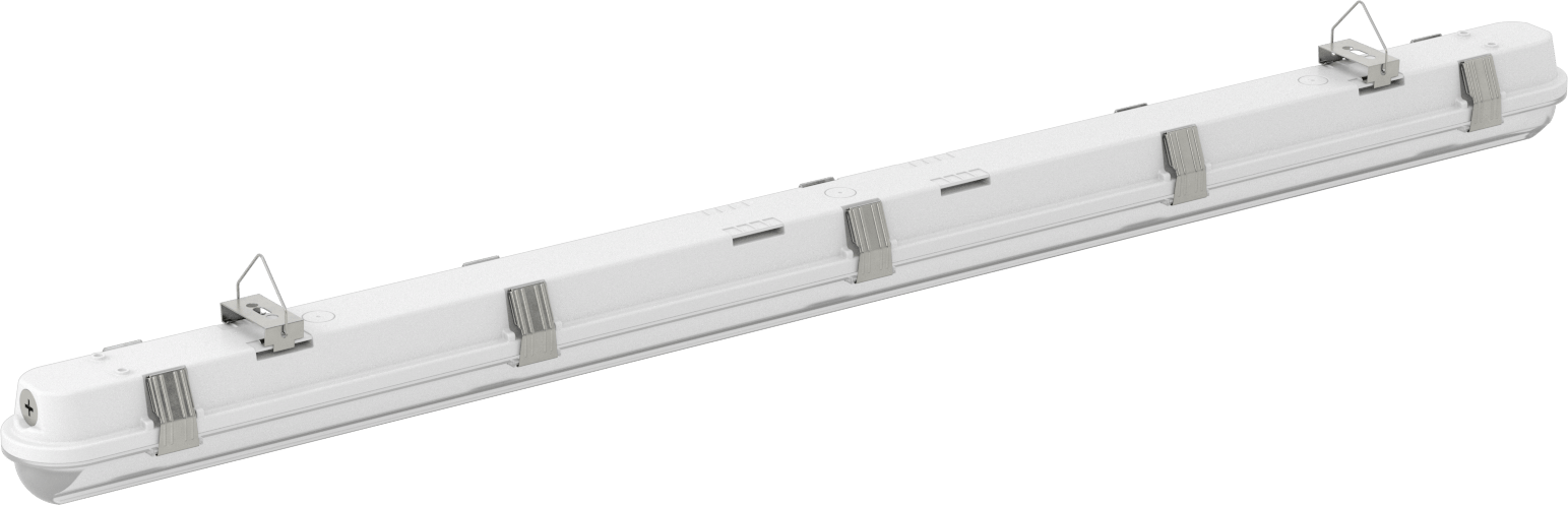 Dahili LED'li Yıkanabilir Tavan Işığı, ABD Dışında Üretilmiştir, Yedek Pilli, 50-1/4" Toplam Uzunluk