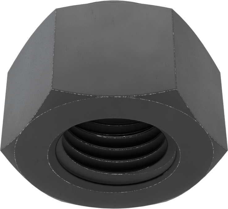 Aşırı Titreşim için Çelik Emniyet Somunu, Sınıf 8, M20 x 2.5 mm Diş