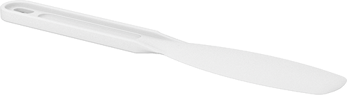Yuvarlak Uçlu Plastik Spatula