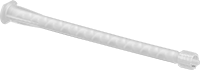4.1 inç Uzunlukta Luer Lock Uçlu Nozul, İki Parçalı Kartuş için Bayonet Bağlantı