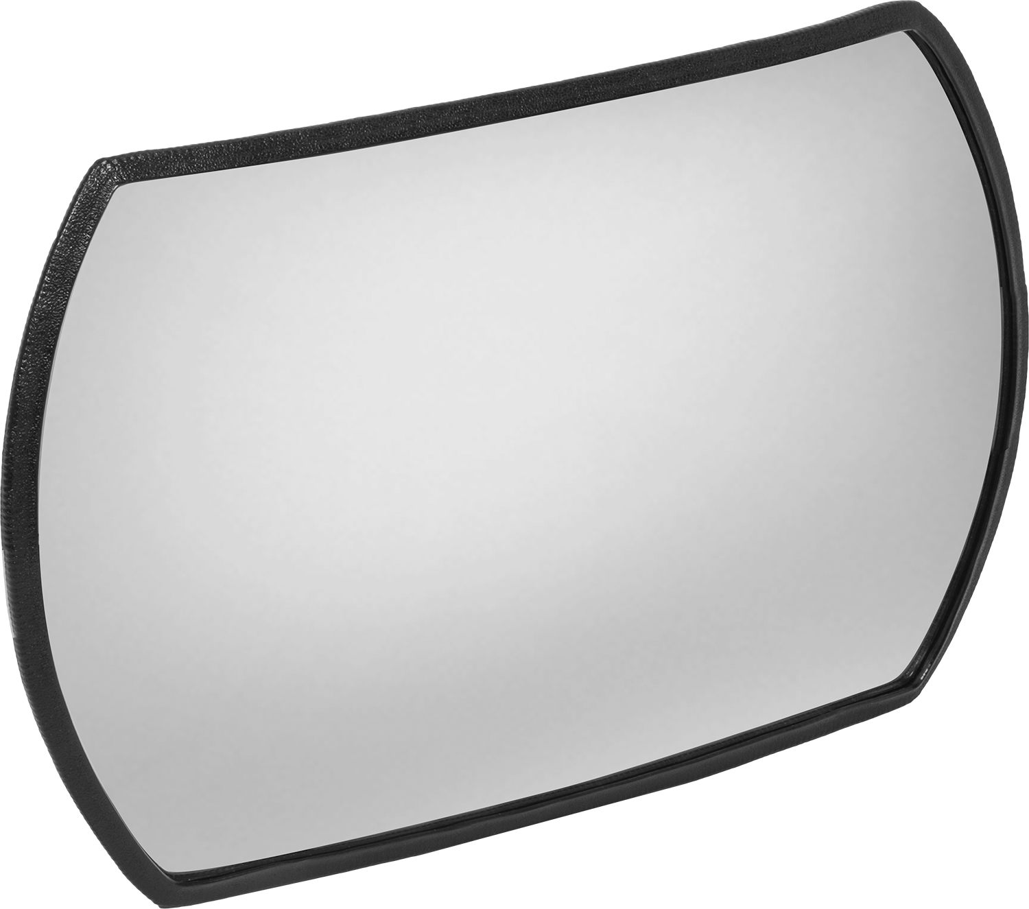 Korozyona ve Kırılmaya Dayanıklı Dışbükey Ayna, 430 Paslanmaz Çelik Arka Yüzeyli Akrilik, 30.5 cm Yükseklik x 45.7 cm Genişlik (Oval)