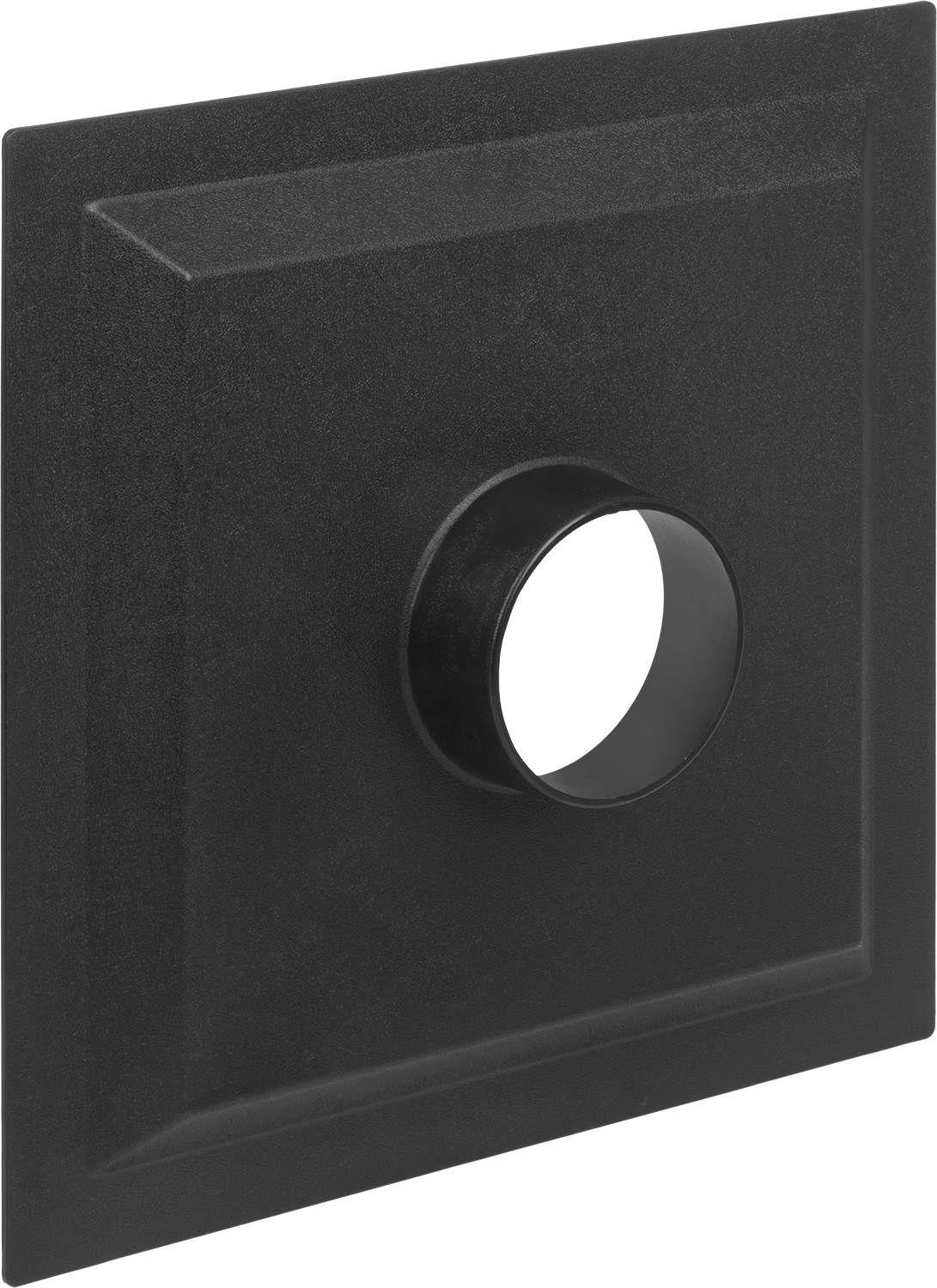 4" Çıkış Dış Çapı x 14-1/8" Uzunluk Toz Toplayıcı Kanal Sistemi için Toz Başlığı — Plastik