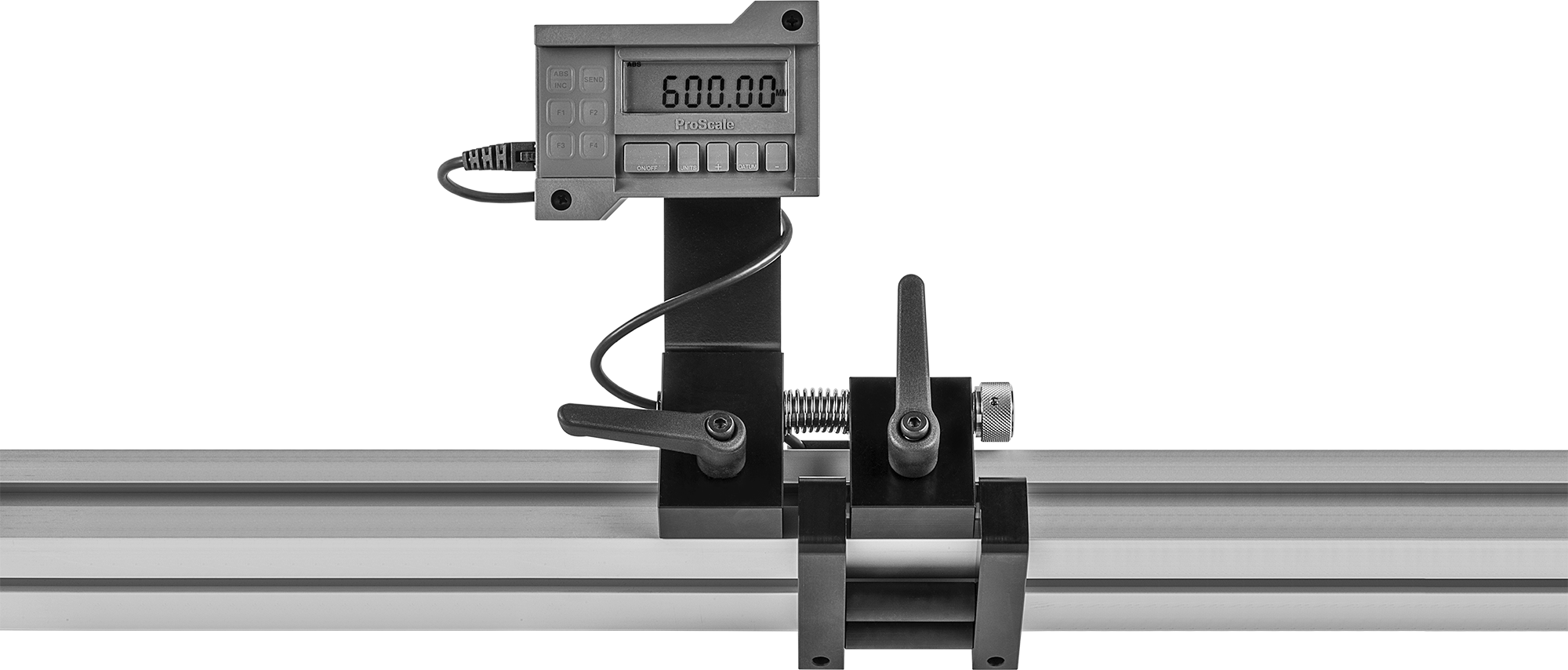 Testereler için Dijital Doğrusal Ölçek, LCD Ekran, 0" ila 94" ve 0 mm ila 2400 mm Aralık