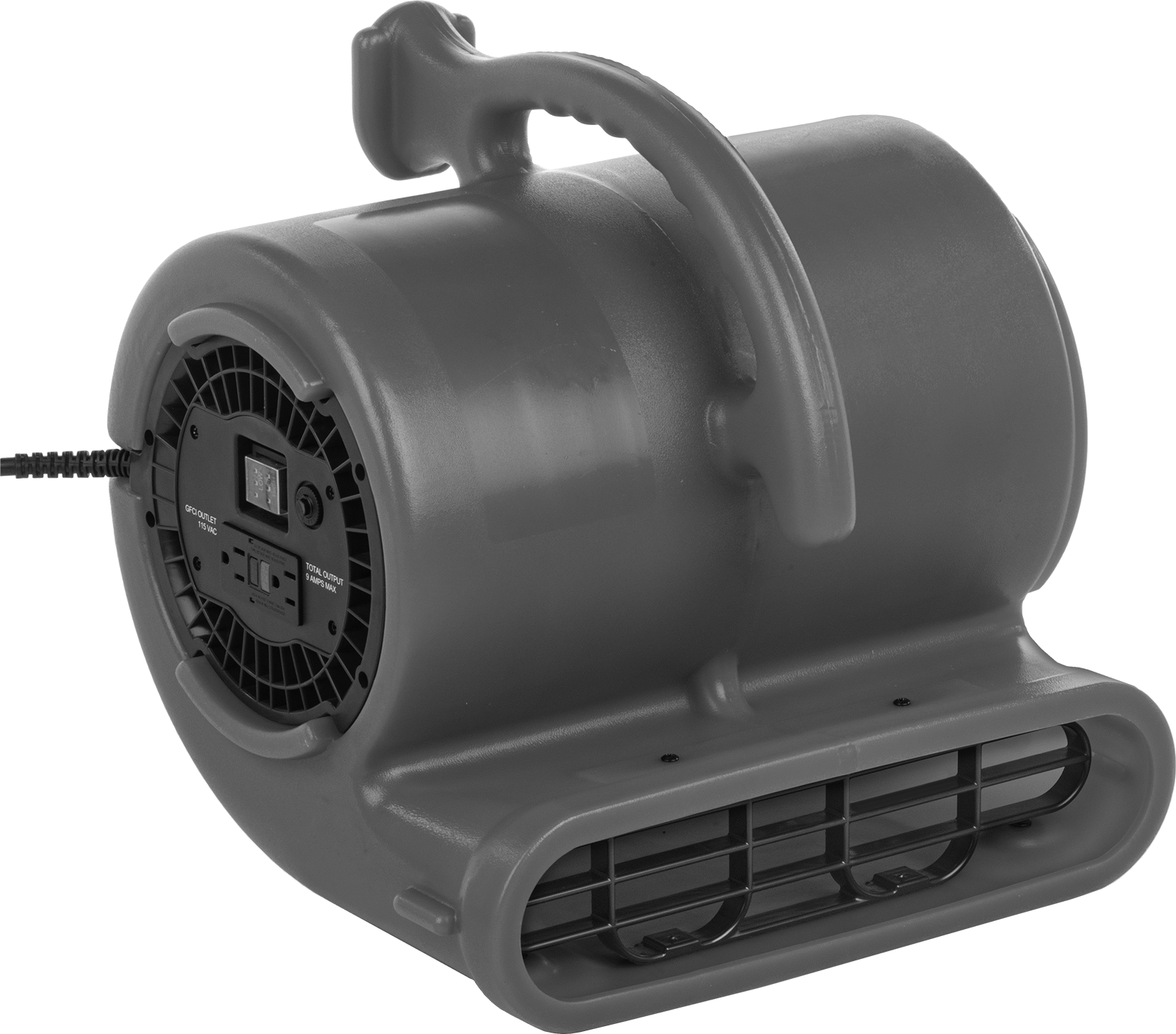 Zemin Kurutucu, 115V AC, Tek Faz, 2530 CFM, 1620 rpm
