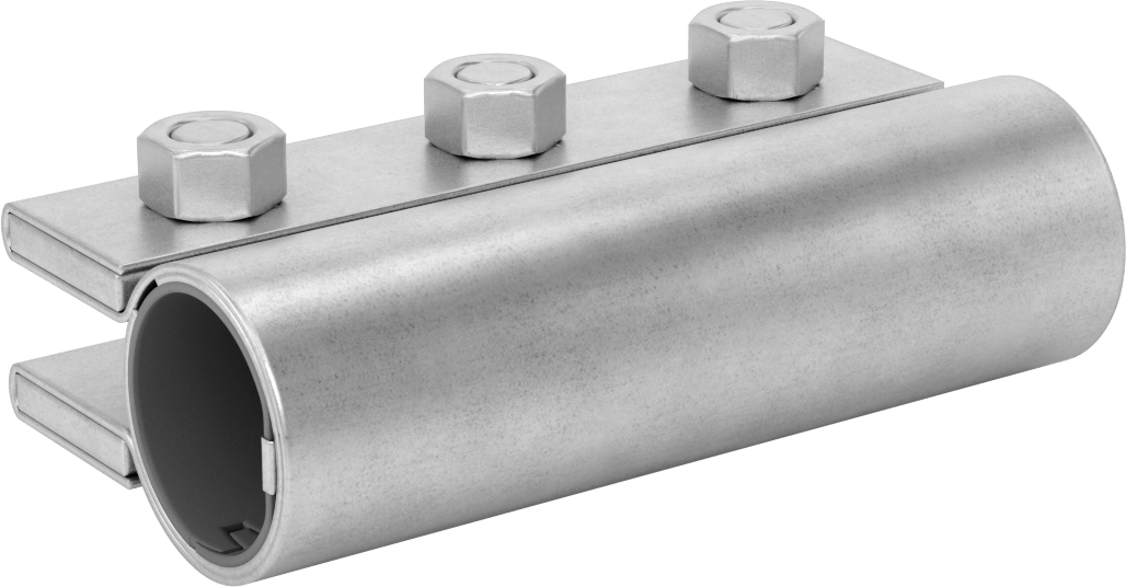 Silikon Contalı Cıvata Kelepçesi, 1.5" Boru Dış Çapı için
