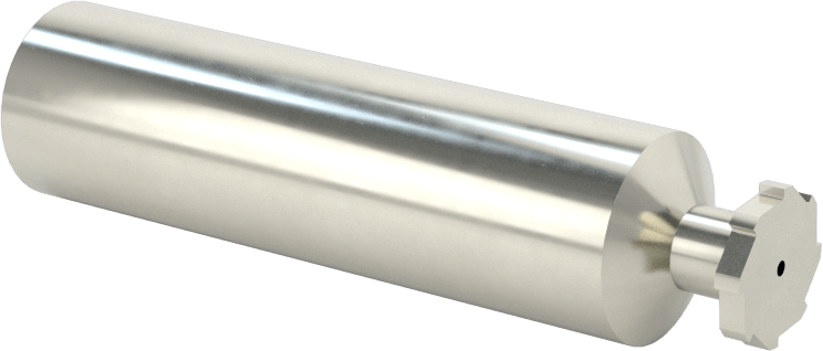 Karbür Anahtar Yuvası Parmak Freze, 3/8" Freze Çapı x 1/16" Kalınlık, ANSI Anahtar Numarası 203