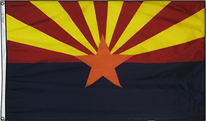 Arizona Eyalet Bayrağı, 3 Fit x 5 Fit