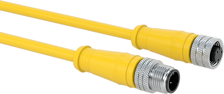 3 Kutuplu Mikro M12 Kablo