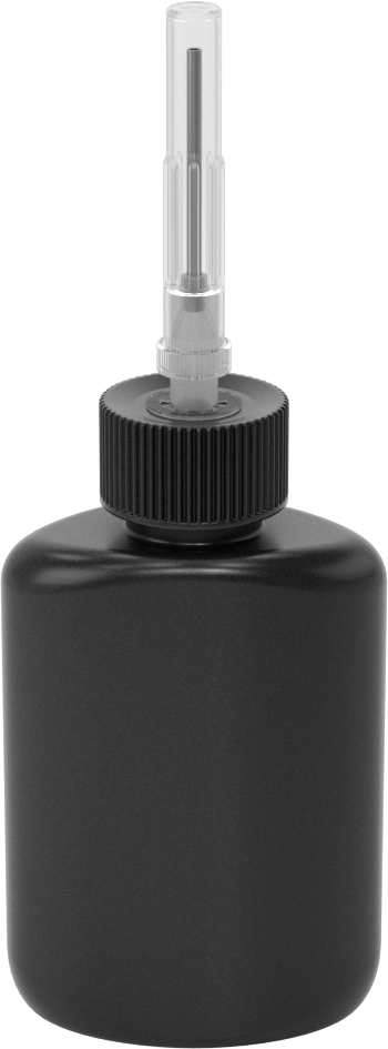 Hassas İğne Uçlu Sıkma Şişesi, 1-1/4 FL oz Kapasite, 16 G 1" Uzunlukta İğne