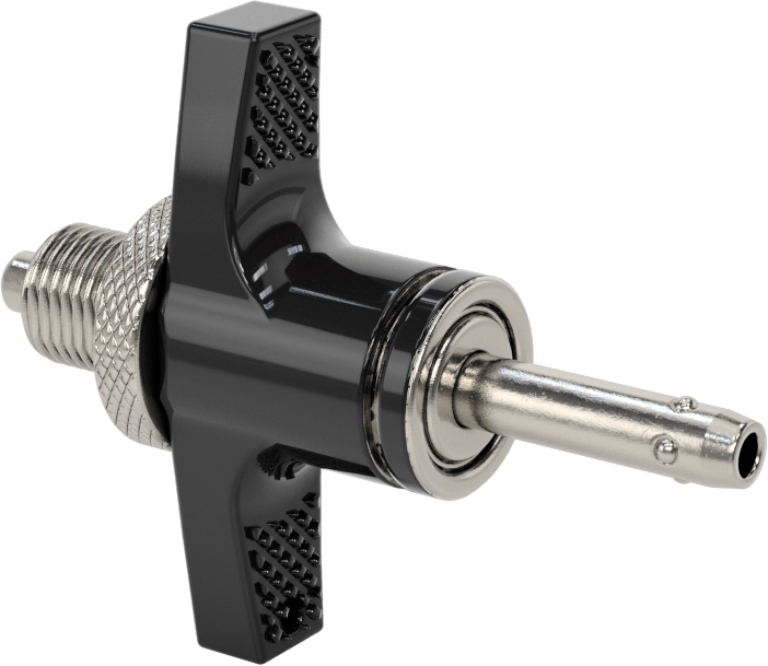Uzunluğu Ayarlanabilir Kilitli Hızlı Açma Pimi, 1/4" Çap, 3/4" ila 1-1/4" Kullanılabilir Uzunluk