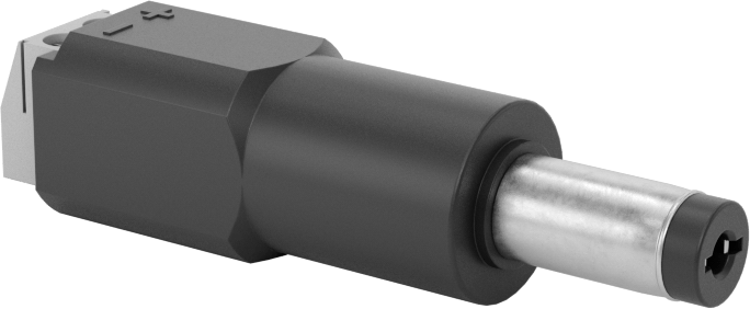 Namlu Tipi DC Konektörü, Vida Kelepçeli Terminalli İtme Tipi Fiş — 2, Tapa, Barrel, Screw-Clamp Terminal, Terminal