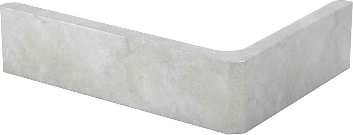 Köşe Braketi Kaynağı, 6" x 8" x 2"