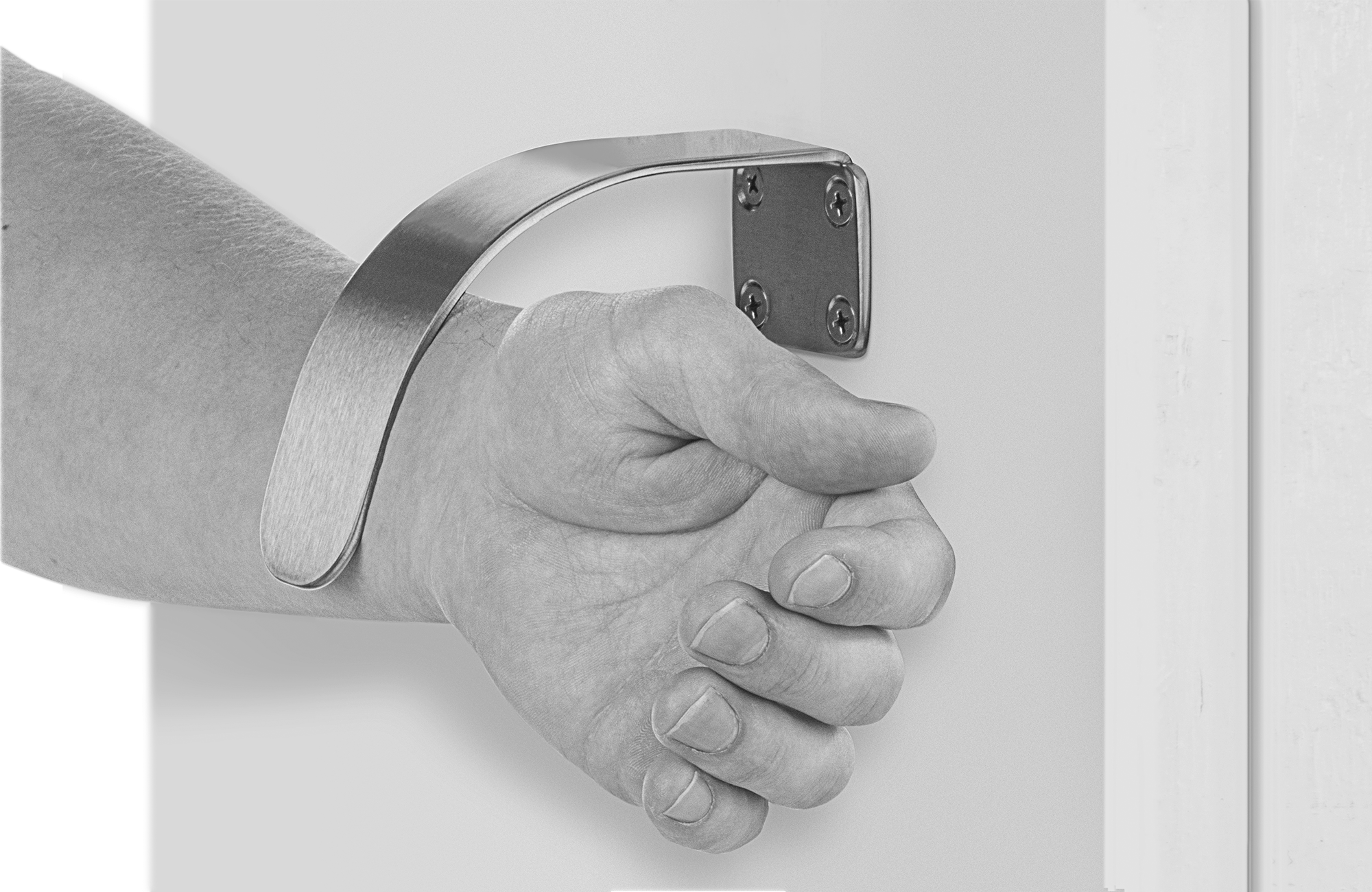 Arm Pull Handle (Shown Mounted on Door)