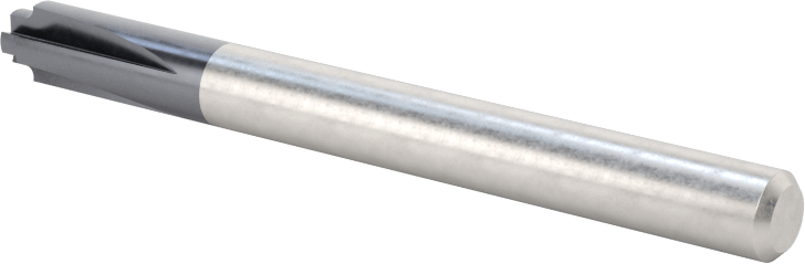 Karbür Köşe Yuvarlama Uçlu Frez, AlTiN Kaplamalı, 4 Yiv, 1/32" Kesme Yarıçapı