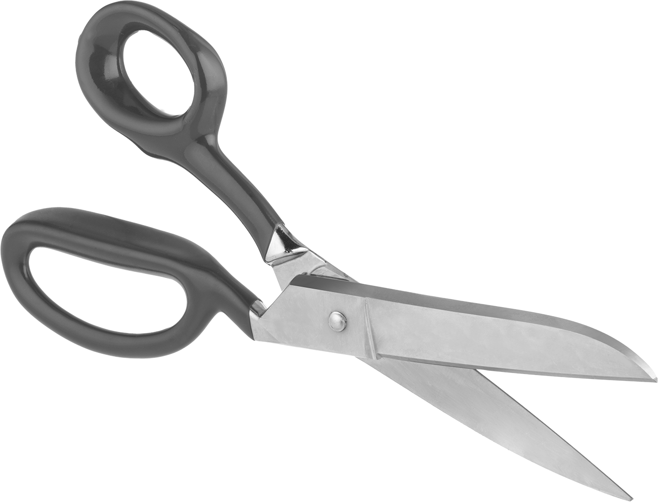 Makas, Kauçuk ve Kalın Kumaş için, Sağ El, 11-1/2" Toplam Uzunluk
