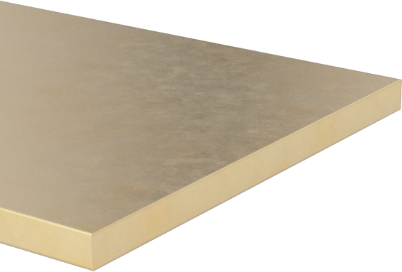 Ultra Şekillendirilebilir 260 Pirinç, Şerit, 1/4" x 12", 0.0160" Kalınlık