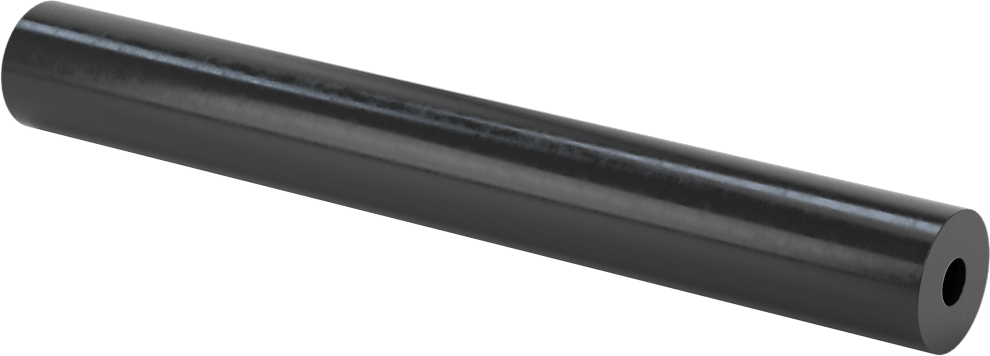 Hava Koşullarına Dayanıklı EPDM Kauçuk Tüp, 3/4" Dış Çap, 1/4" İç Çap, 6 inç Uzunluk