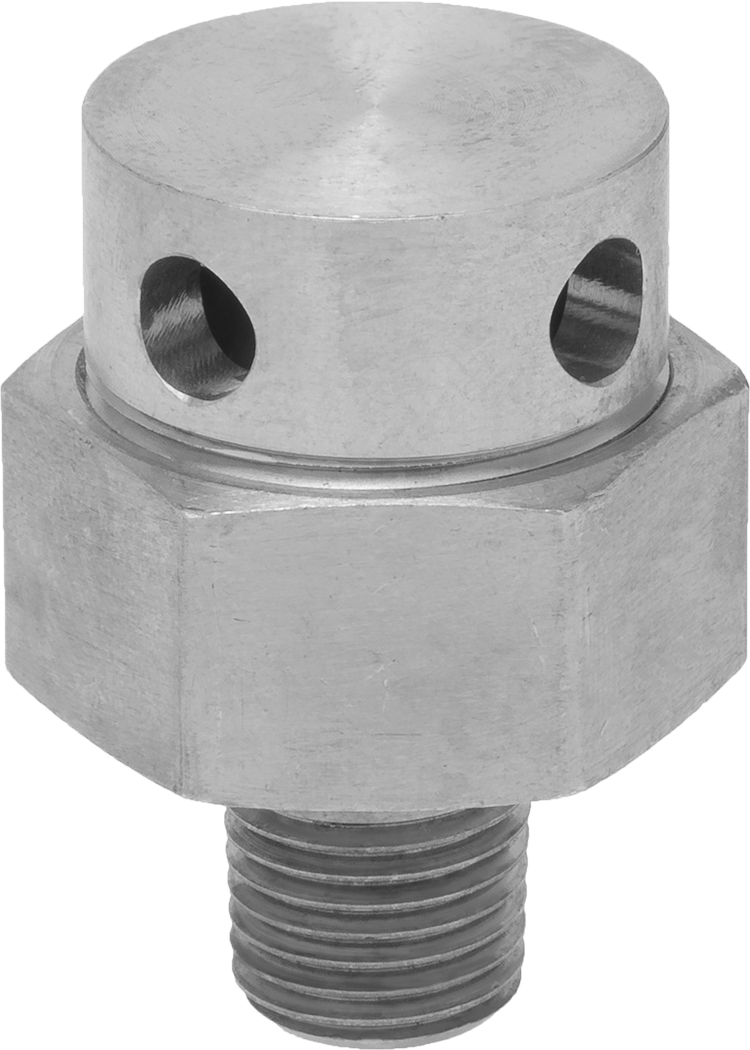 Dişli Basınç Tahliye Diski, 316 Paslanmaz Çelik Disk, 200 PSI Patlama Basıncı, 1/4 NPT Erkek