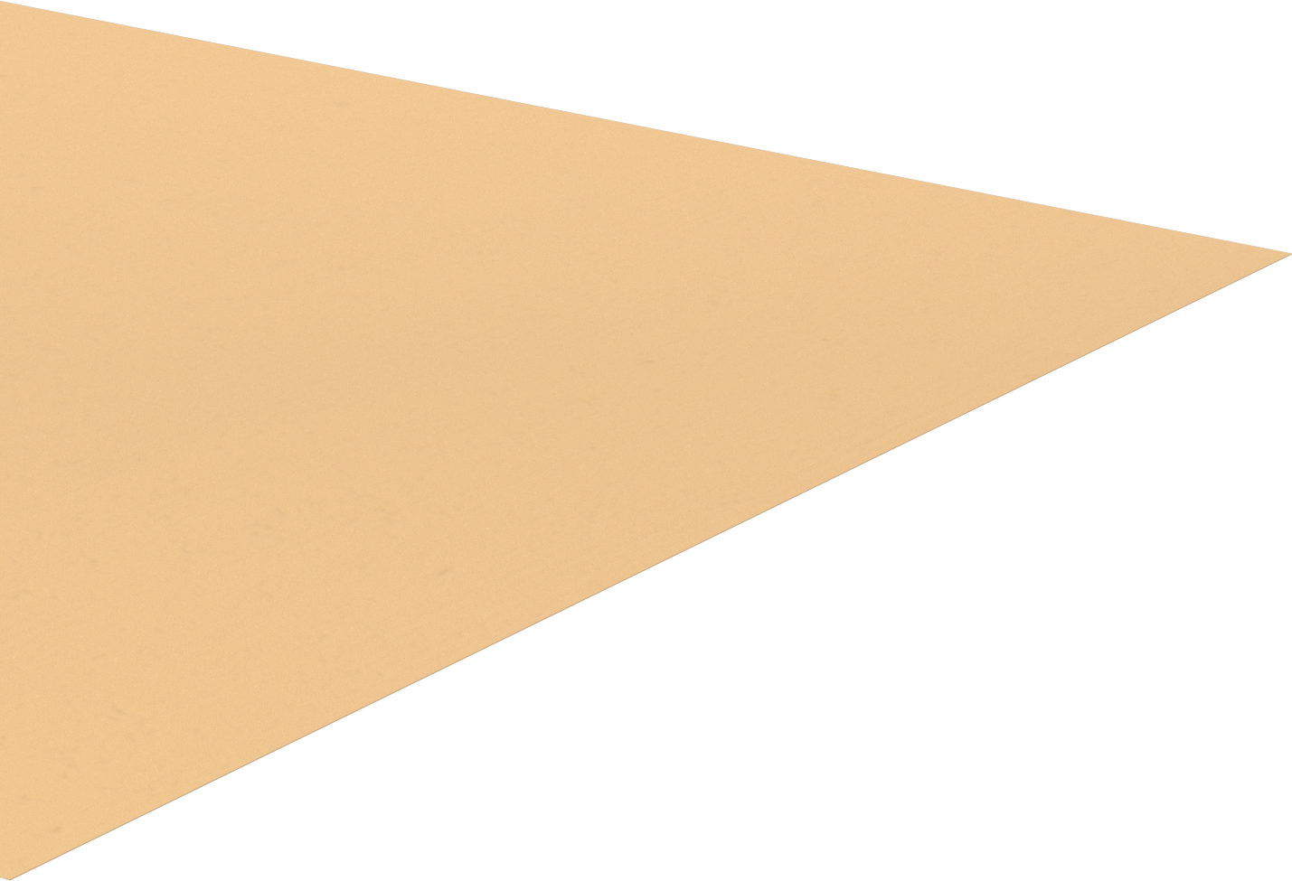 Hafif Bitkisel Elyaf Conta Malzemesi, Suya Dayanıklı, 1/64" Kalınlık, 36" x 5 Fit