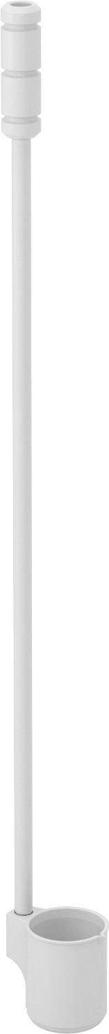 Aşındırıcı Kimyasallar için Plastik Kepçe, 3-3/8 FL. oz. Kapasite