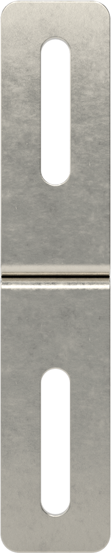 3-1/4" x 7-1/2" x 3/16" İki Parçalı L-Braket