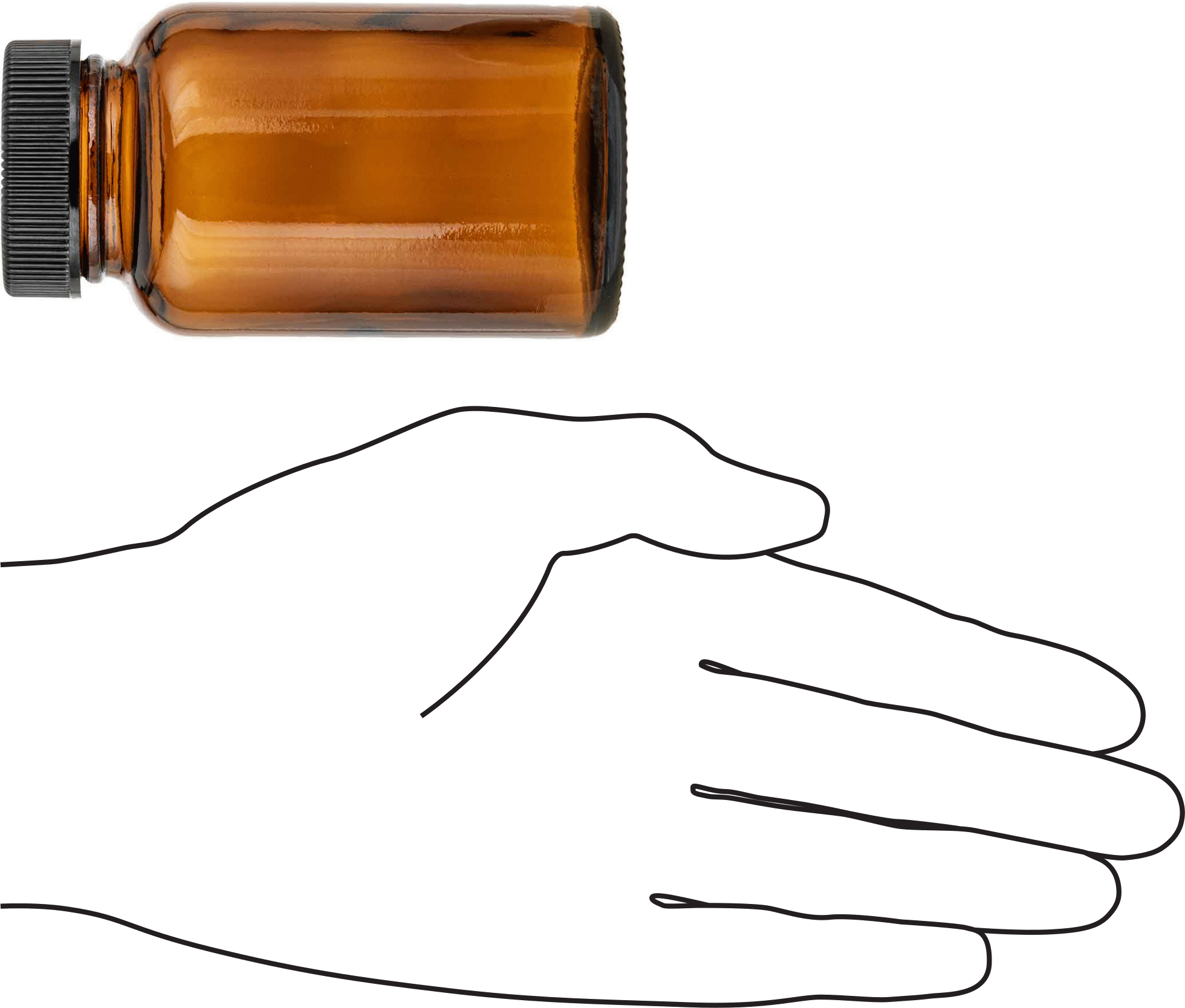Kehribar Rengi Cam Kavanoz, Kaplamalı Kağıt Contalı, 4 FL oz/120 ml Kapasite, 2-1/8" Çap