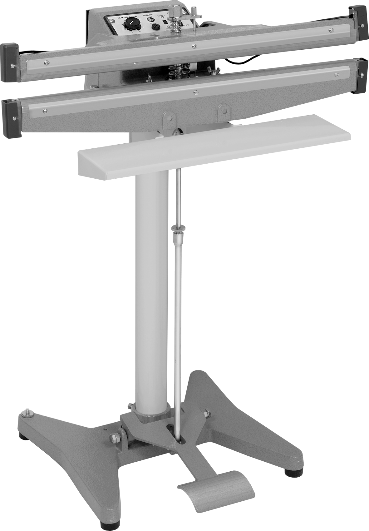 Ayakla Çalıştırılan Isı Mühürleyici, 12" Genişlik x 1/16" Uzunluk Contası