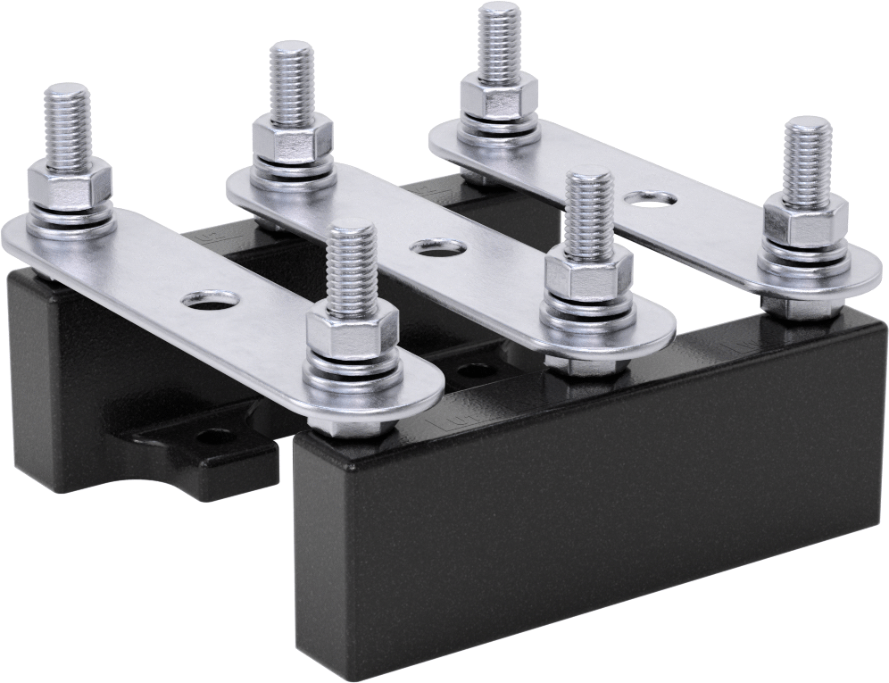 Motorlar için Klemens, 1000V AC/1000V DC, Devre Başına 315A