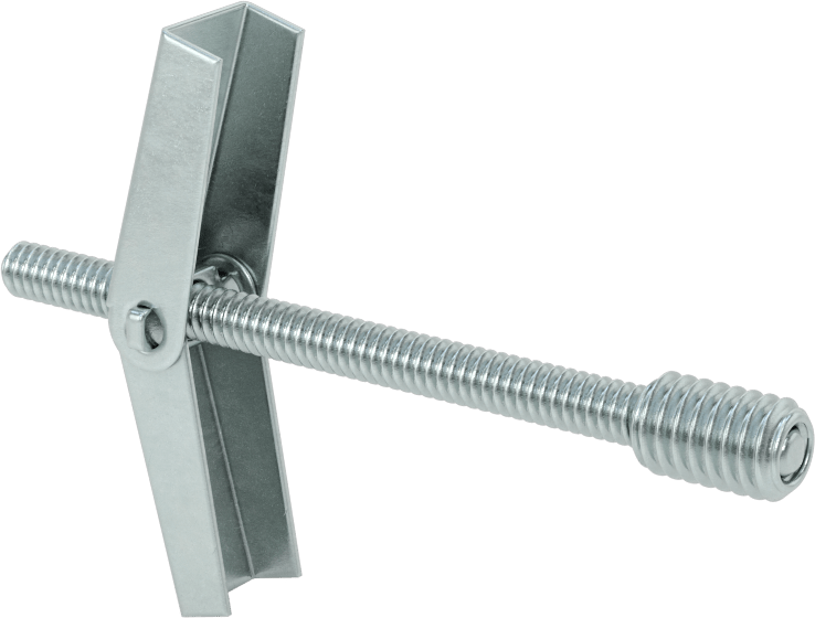 Alçıpan için Çivi Tipi Kelebek Dübel, 3/16" Çap