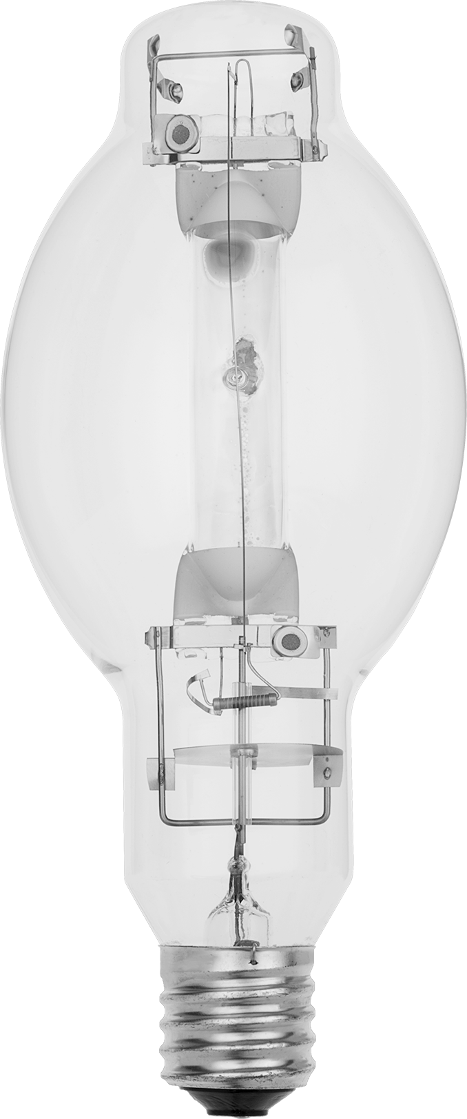 Metal Halide Ampul, BT56 Üflemeli Boru, EX39 Mogul Tabanı, 1000W, 4200K — Vidalı, Mogul, 1,000 W