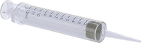 Plastik Şırınga, Konik Uçlu, Şeffaf