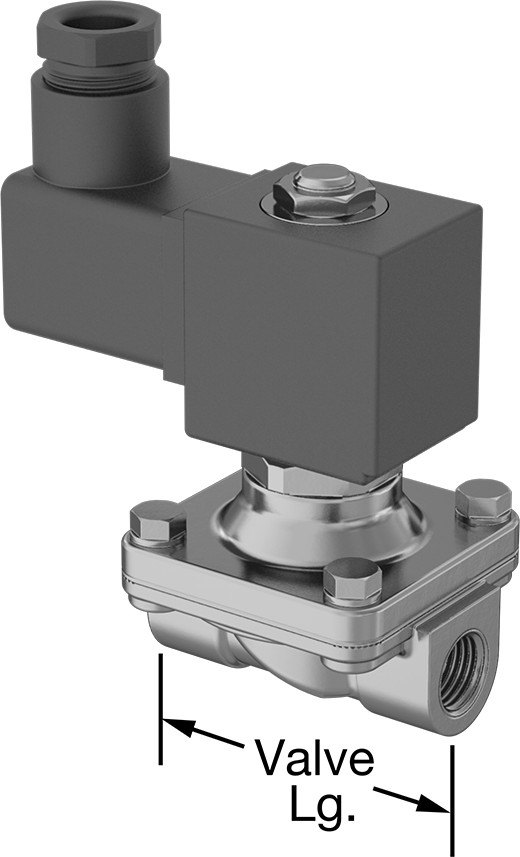 Pirinç Gövde Solenoid Açma/Kapama Vanası, Normalde Kapalı