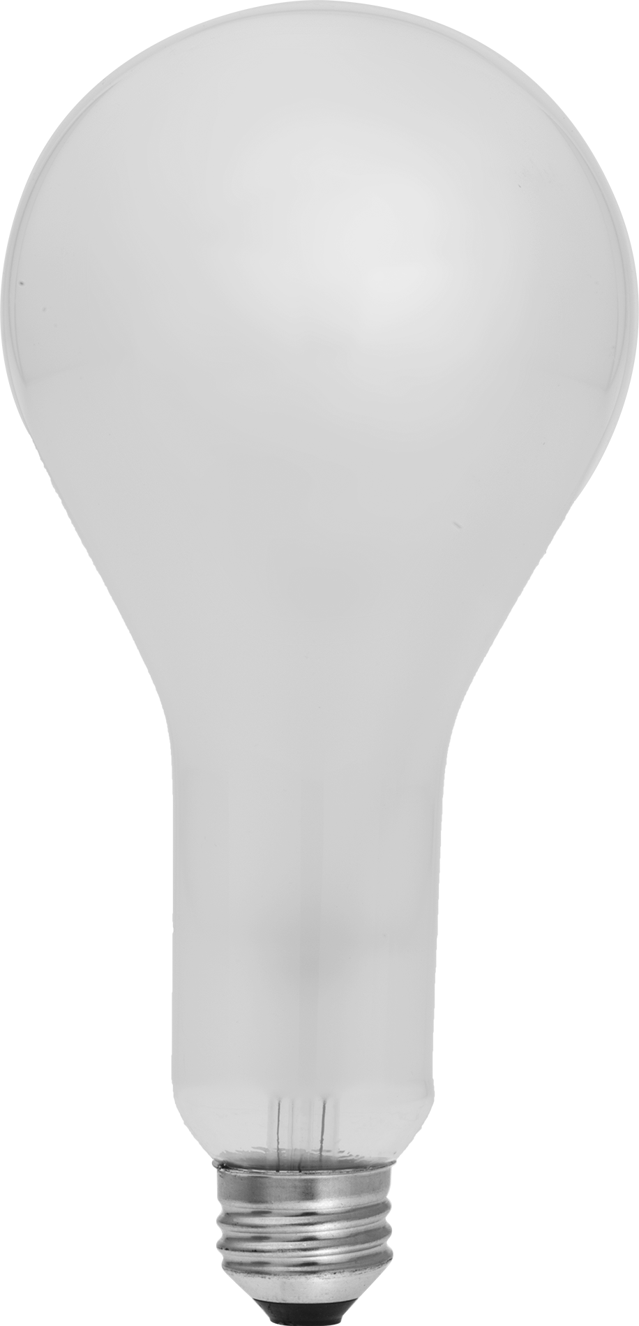 Vidalı Ampul, Armut, Orta Taban, 120V, 300W, Sıcak 2850K — 120V AC/120V DC, Armut, Akkor