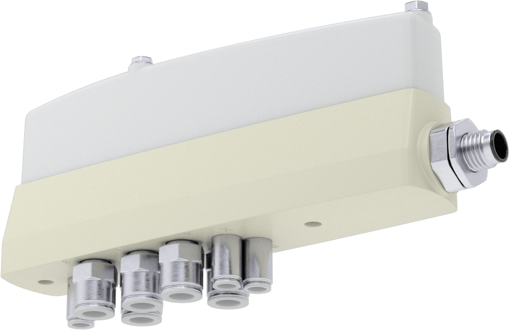 Elektrikli Hava Yön Kontrol Vanası, Tek Solenoid, 3-Way, 3/2 Akış, 8 mm Push-Connect
