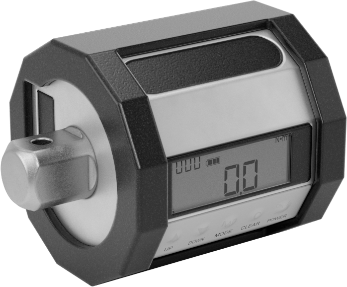 Döner Tork Test Cihazı, USB-B Veri Bağlantısı, 1/2" Kare Tahrik, 350 ila 1750 in.-lbs. — 1⁄2", USB, USB-B, Dijital