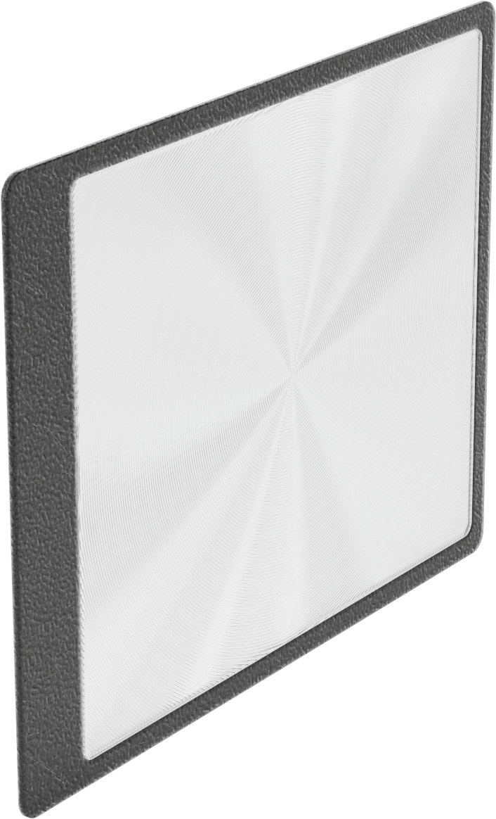 Sayfa Büyüteci, 7-5/8" Uzunluk x 9-1/4" Genişlikte Lens