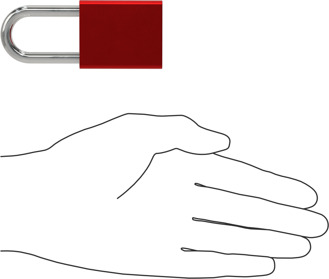 Masif Eloksallı Alüminyum Kilitli Asma Kilit, Aynı Anahtarlı, American Lock 1106, Kırmızı Gövde