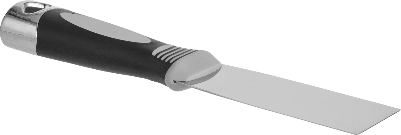 Paslanma ve Aşınmaya Dayanıklı Paslanmaz Çelik Bıçaklı Macun Sürme Bıçağı, 1-1/4" Genişlik x 0.075" Kalınlıkta Eğimli Kenarlı Bıçak
