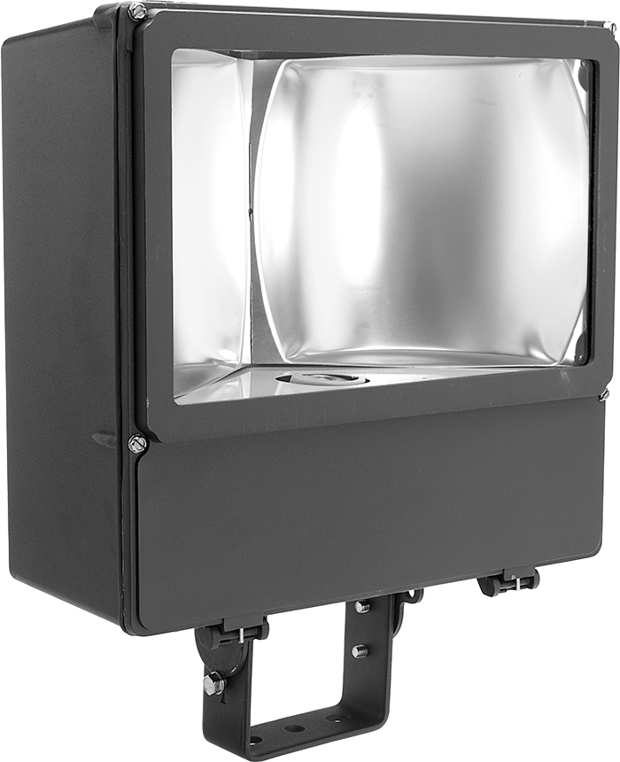 Dahili LED'li Tehlikeli Ortamlar için Projektör, Metal Halide Ampul için, 400W — Bağlantı Elemanı, 120V AC, 208V AC, 240V AC, 277V AC, Me…