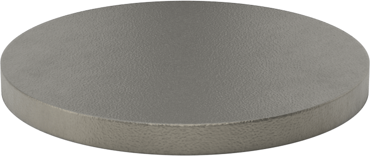 Darbeye Dayanıklı Sfero Döküm Disk, 6" Çap, 1/2" Uzunluk