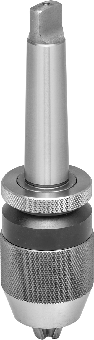Entegre Mil ile Anahtarsız Matkap Mandreni, 3 Numaralı Morse Konik, 1/32"-1/2" Uç Şaft Boyutu için