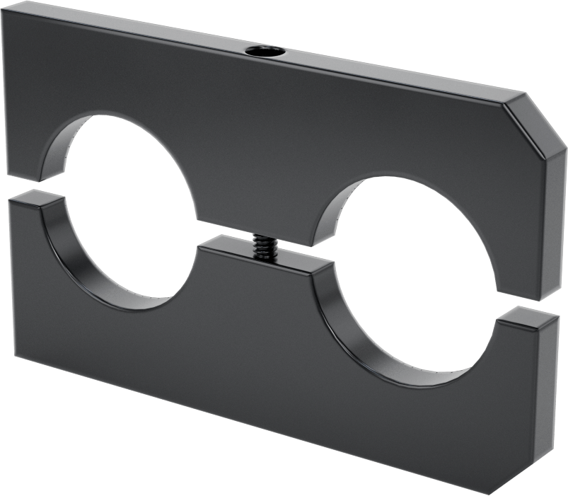 Halka Mastarı Tutucu, 0.05" ila 0.15" ve 1.27 mm ila 3.81 mm Halka Mastarı Boyutu için