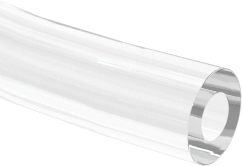 Yüksek Saflıkta Sert PFA Plastik Şeffaf Boru, 1/16" İç Çap, 1/8" Dış Çap